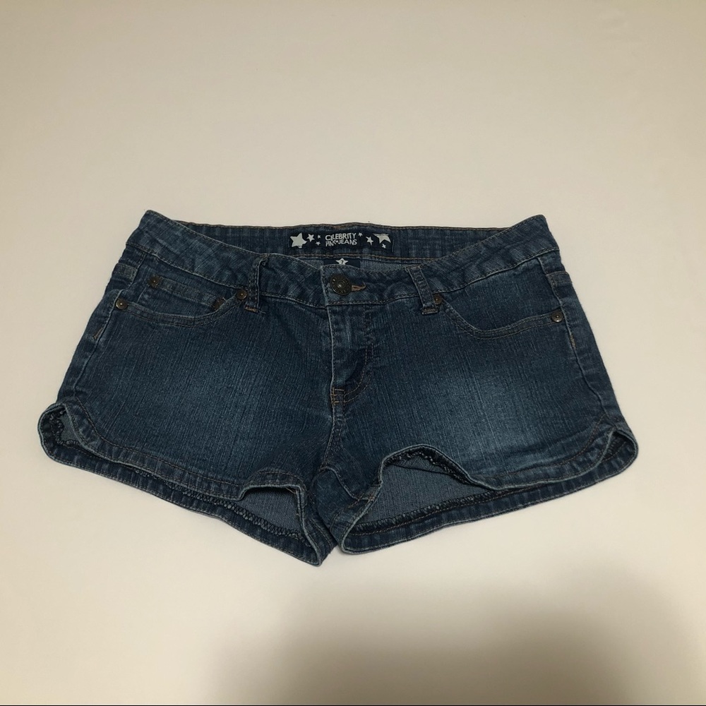Celebrity Pink Jean Shorts
